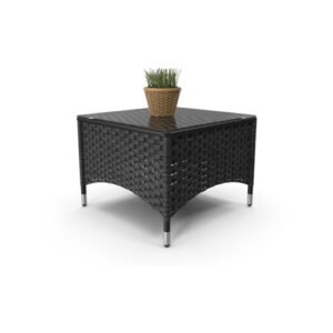 Black Square Table Unique